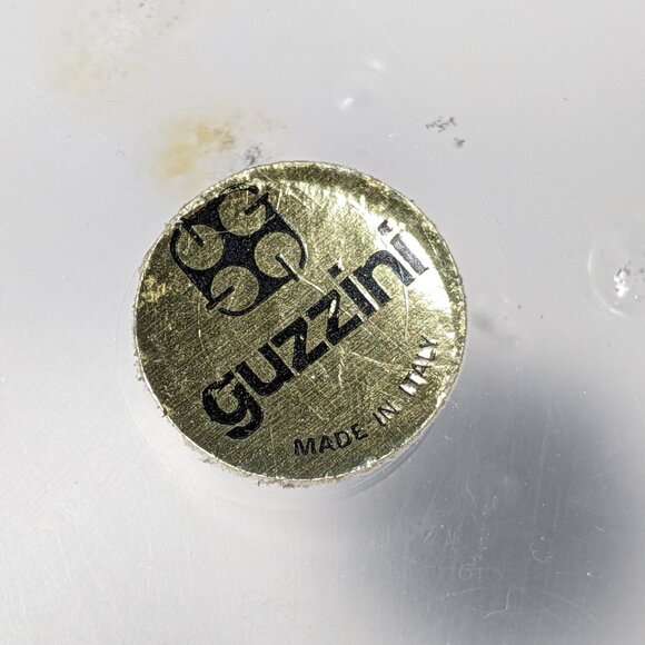 Vintage 1970's Italian Designer Plexiglass & Aluminum Guzzini Ashtray Made Italy - Picture 9 of 16